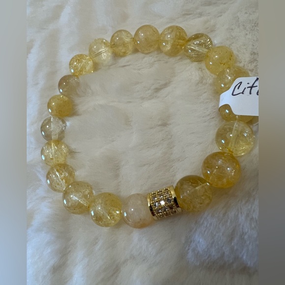 🆕 Beautiful handcrafted Citrine 7” bracelet. - Picture 3 of 5
